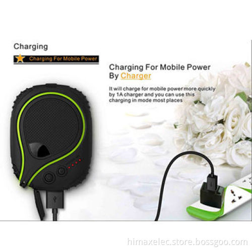Outdoor Super Power Banks, 5V 7,800mAh, Water-, Shock-, Dust-resistant, SOS lighting